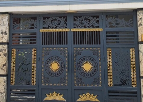 Gia công cửa sắt mỹ nghê, cnc Bình Phước